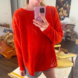 Free people tunic light weight sweater